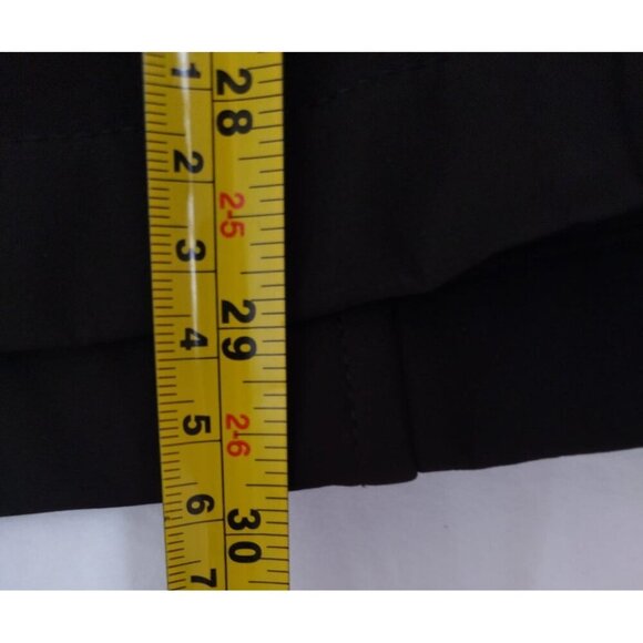 Guess Women's Double-Breasted Black Peacoat With Hood & Gold Buttons Size Medium - Picture 6 of 8